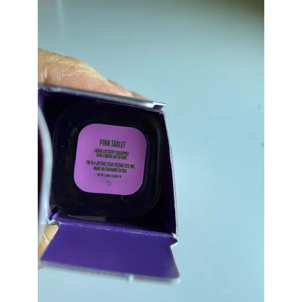 $22 New Jeffree Star Liquid Star Shadow Pink Tablet Eyeshadow NIB 5.5ml